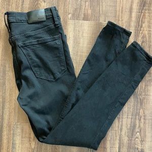 Madewell Roadtripper Black Jeans sz 28